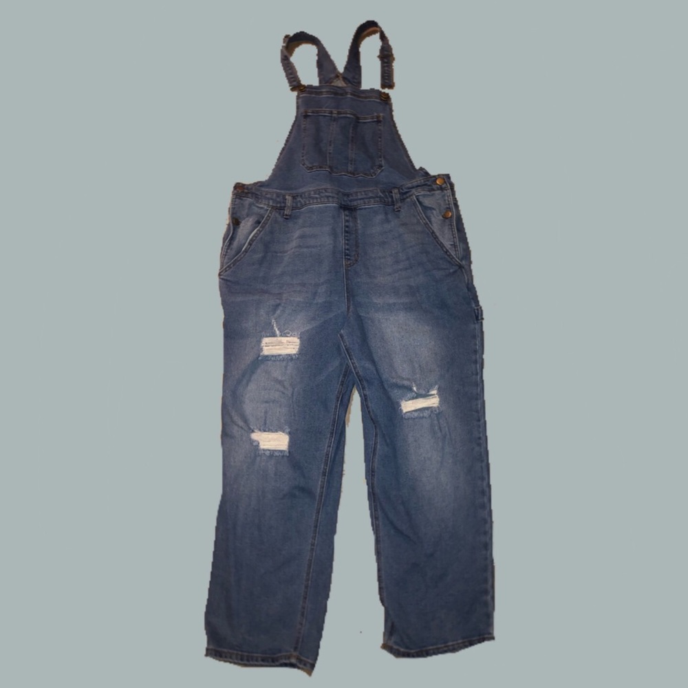 Denim Overalls